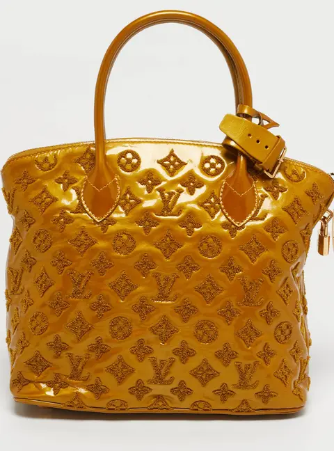 Louis Vuitton Lock It PM Mustard Monogram Fascination Bag