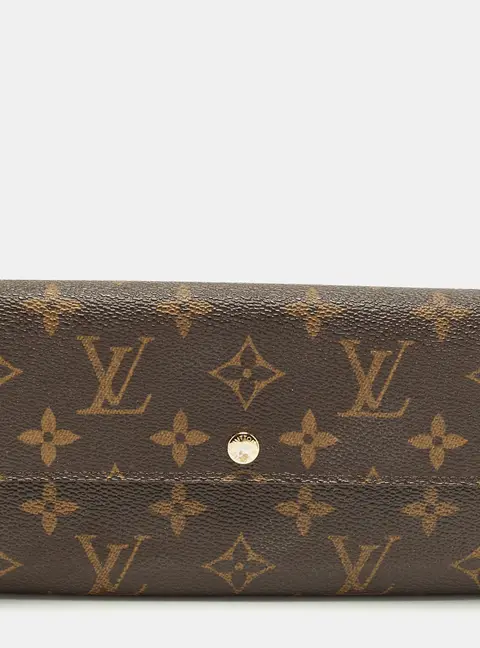 Louis Vuitton Sarah Monogram Canvas Continental Wallet