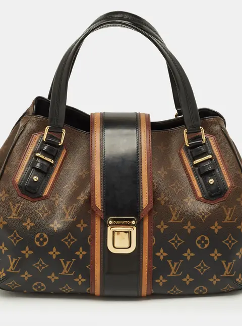 Louis Vuitton Mirage Griet Black Monogram Canvas Limited Edition Bag