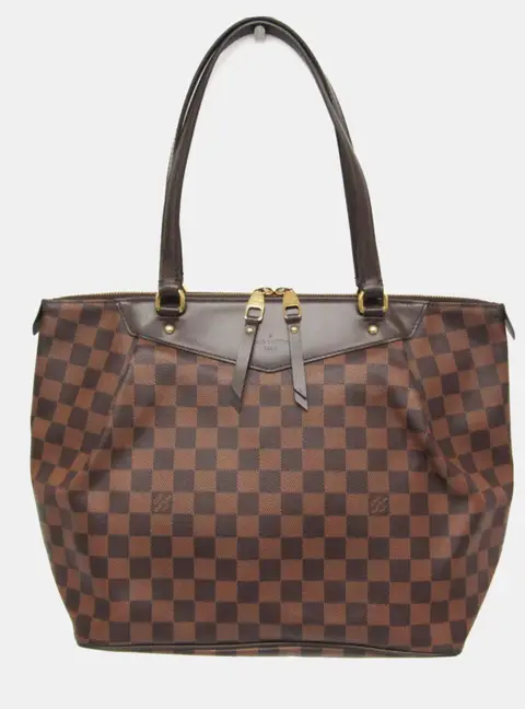 Louis Vuitton Damier Westminster GM Ebene Canvas Tote Bag