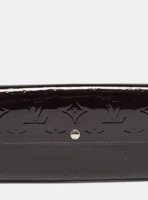 Louis Vuitton Sarah Amarante Monogram Vernis Wallet