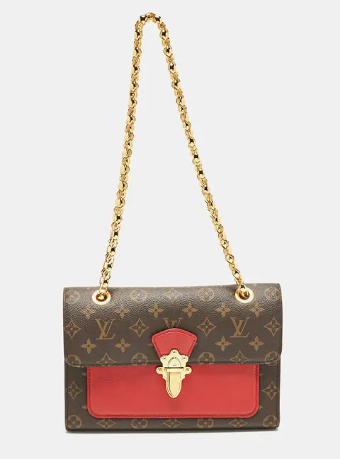 Louis Vuitton Victoire Cerise Monogram Canvas Shoulder Bag