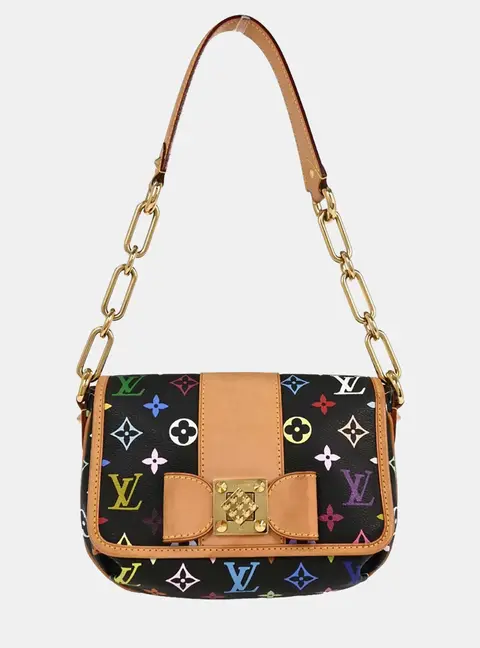 Louis Vuitton Patty Multicolor Monogram Canvas Shoulder Bag