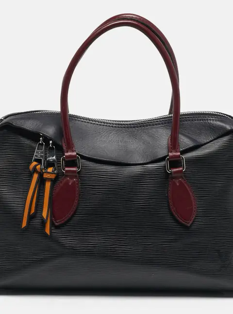 Louis Vuitton Tuileries Black/Red Epi Leather Bag