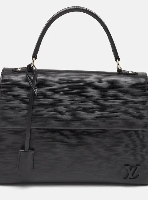 Louis Vuitton Cluny MM Black Epi Leather Bag
