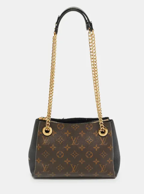 Louis Vuitton Surene BB Black Monogram Canvas and Leather Bag