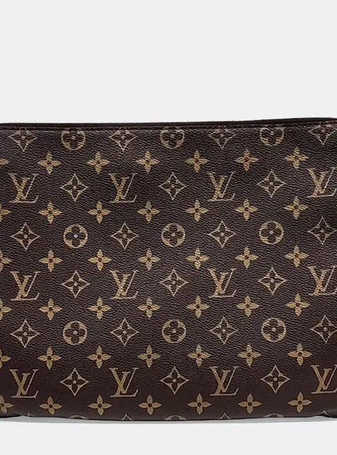 Louis Vuitton Etui Voyage MM Brown Monogram Canvas Pouch Bag