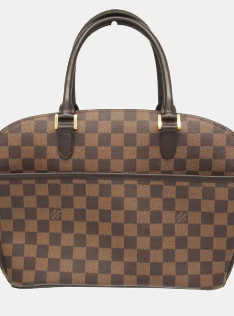 Louis Vuitton Sarria Horizontal Ebene Damier Ebene Canvas Top Handle Bag