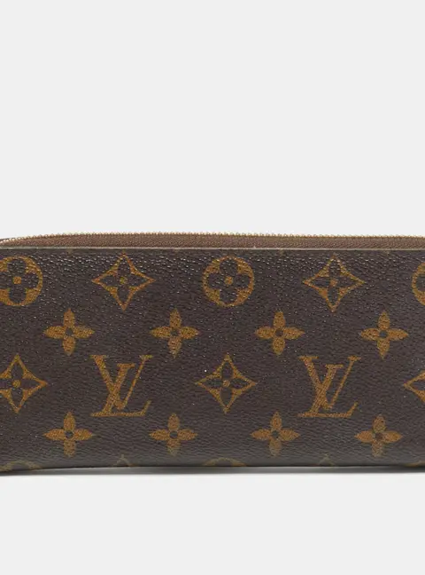 Louis Vuitton Clemence Monogram Canvas Wallet
