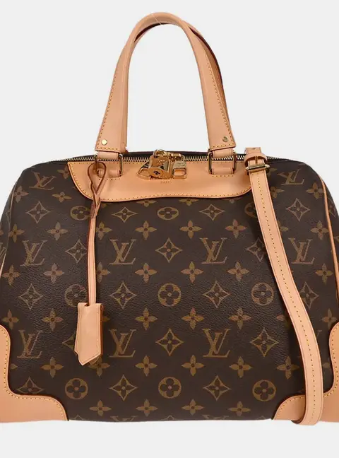 Louis Vuitton Retiro PM Monogram Canvas and Cowhide Leather Shoulder Bag
