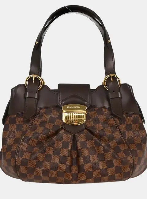 Louis Vuitton Sistina PM Damier Ebene Shoulder Bag