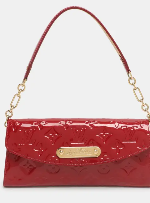 Louis Vuitton Sunset Boulevard Pomme D&rsquo;amour Monogram Vernis Bag