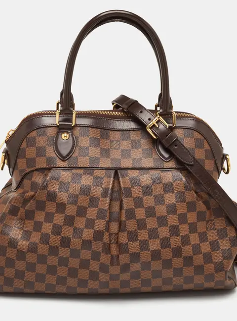 Louis Vuitton Trevi GM Damier Ebene Canvas Bag