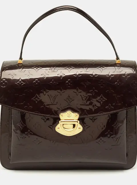 Louis Vuitton Romaine Amarante Monogram Vernis Bag