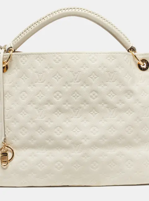Louis Vuitton Artsy MM Ivorie Monogram Empreinte Leather Bag