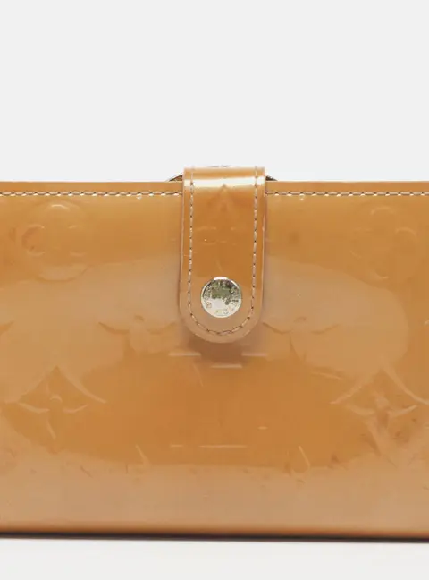 Louis Vuitton Porte Monnaie Noisette Monogram Vernis Wallet