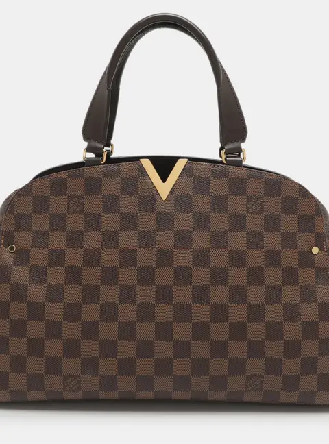Louis Vuitton Damier Ebene Canvas Kensington Bowling Bag
