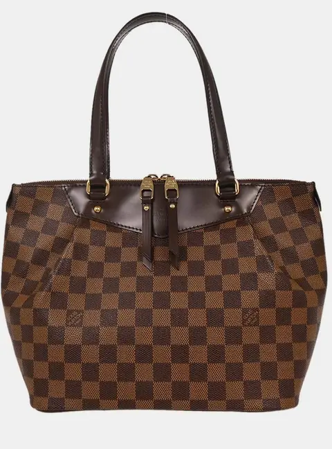 Louis Vuitton Westminster PM Damier Ebene Canvas Tote Bag