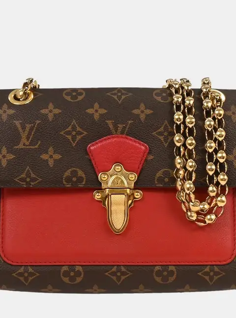 Louis Vuitton Victoire Brown Monogram Canvas Shoulder Bag