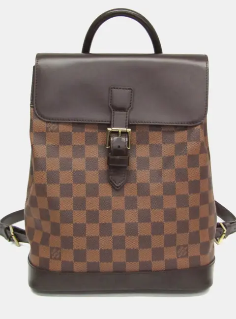 Louis Vuitton Soho Ebene Damier Canvas Backpack