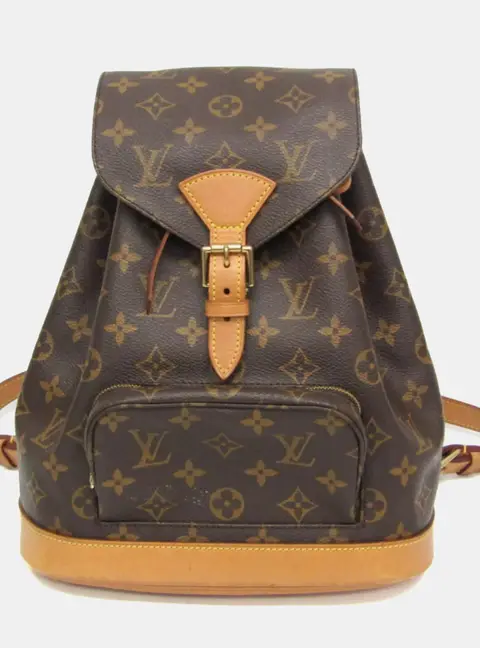 Louis Vuitton Montsouris MM Brown Monogram Canvas Backpack