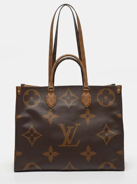 Louis Vuitton OnTheGo GM Monogram Reverse Canvas Bag