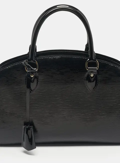 Louis Vuitton Black Electric Epi Leather Pont Neuf PM Bag