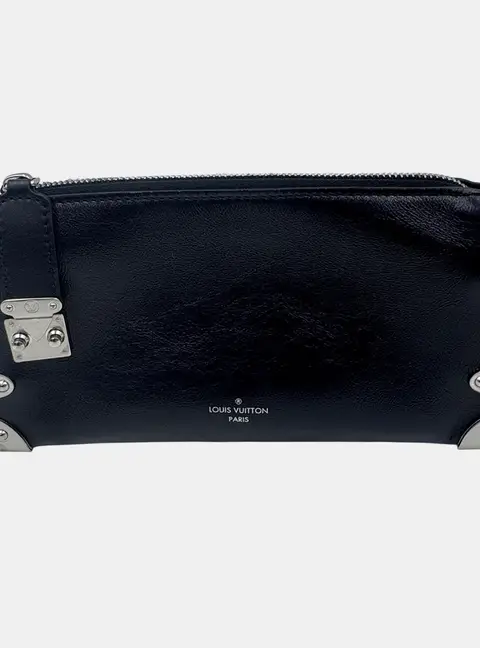 Louis Vuitton Blossom PM grey Monogram Mahina Leather Shoulder Bag