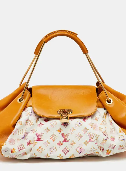 Louis Vuitton Limited Edition Richard Prince Monogram Watercolor Canvas Aquarelle Jamais Bag