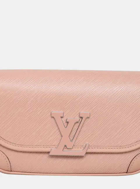 Louis Vuitton Buci MM Rose Ballerine Epi Leather Crossbody Bag