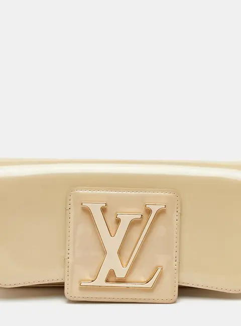 Louis Vuitton Sobe Rose Florentine Vernis Leather Clutch