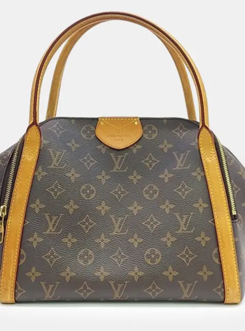 Louis Vuitton Marais MM Brown Monogram Canvas Shoulder Bag
