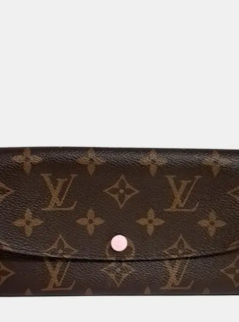 Louis Vuitton Emilie Wallet MM Monogram Canvas Long Wallet