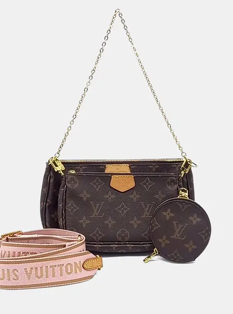 Louis Vuitton Multi Pochette Accessoires M44840 Monogram Canvas Shoulder Bag