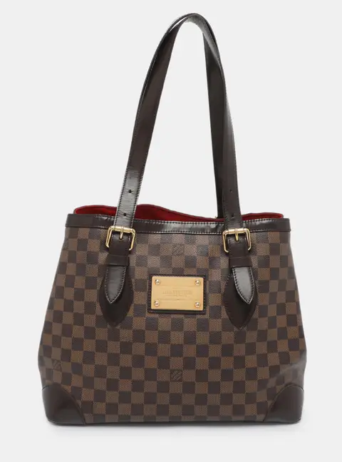 Louis Vuitton Hampstead MM Damier Ebene Canvas Bag