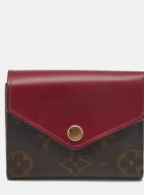 Louis Vuitton Zoe Fuchsia Monogram Canvas Compact Wallet
