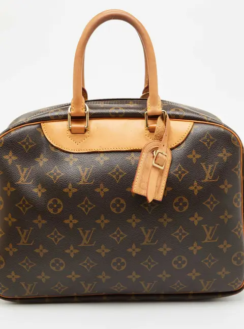Louis Vuitton Vintage Deauville Monogram Canvas Bag