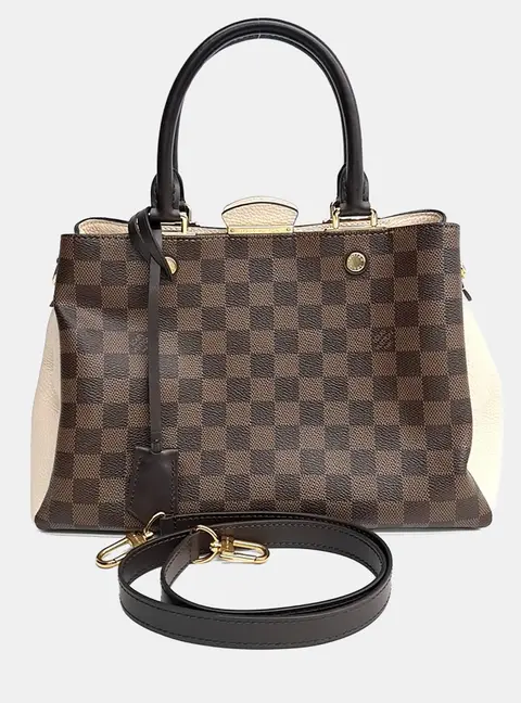 Louis Vuitton Brown PVC Damier Brittany N44020