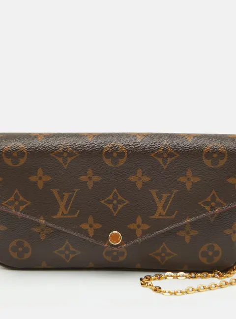 Louis Vuitton Pochette F&eacute;licie Monogram Canvas Bag