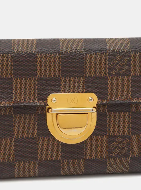 Louis Vuitton Koala Damier Ebene Canvas Wallet