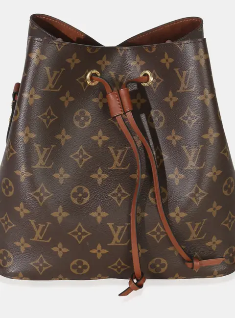 Louis Vuitton NeoNoe MM Caramel Monogram Coated Canvas Bucket Bag