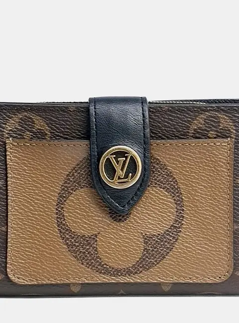Louis Vuitton Juliette Brown Monogram Canvas Wallet Bag