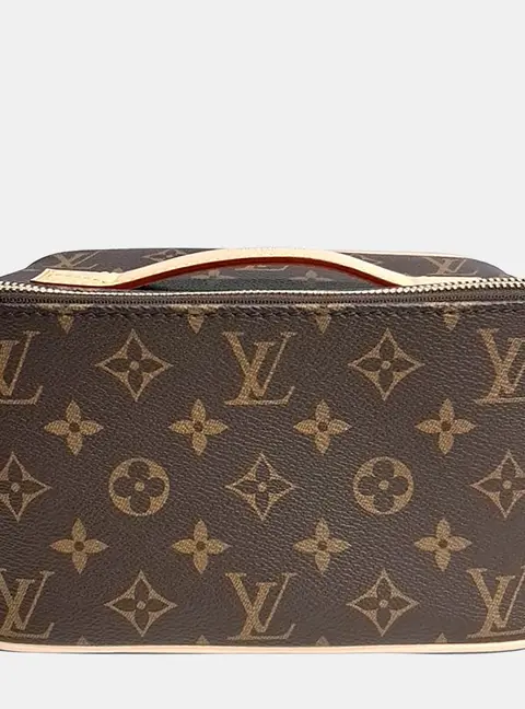 Louis Vuitton Toiletry Pouch 26 Brown Monogram Canvas Pouch Bag