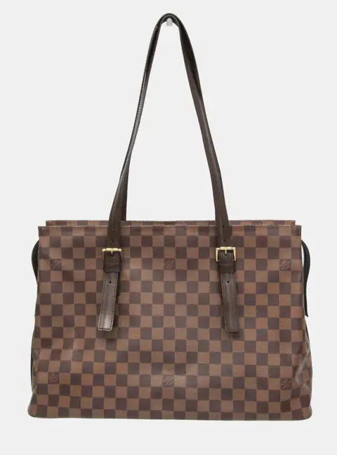 Louis Vuitton Damier Chelsea Shoulder Bag Brown Ebene