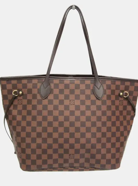 Louis Vuitton Damier Neverfull MM Tote Bag Ebene