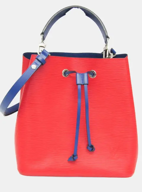 Louis Vuitton Epi Neonoe Shoulder Bag Coquelicots