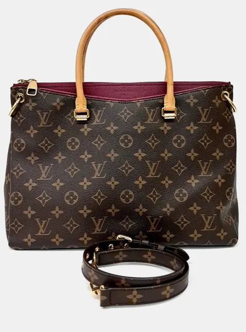 Louis Vuitton Palace MM Monogram Canvas Tote Bag