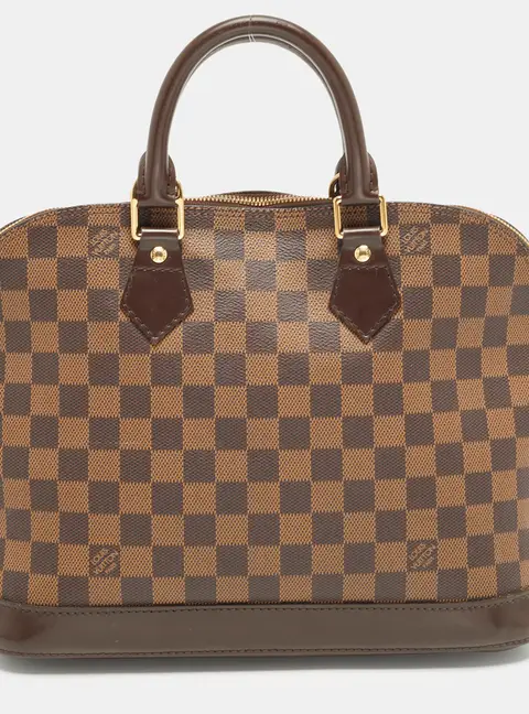 Louis Vuitton Alma PM Damier Ebene Canvas Bag