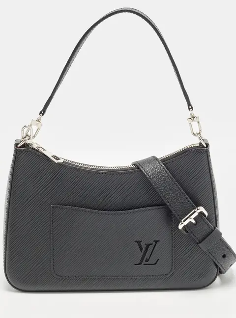 Louis Vuitton Black Epi Leather Marelle Bag