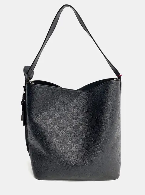 Louis Vuitton All In GM Black Empreinte Leather Hobo Bag